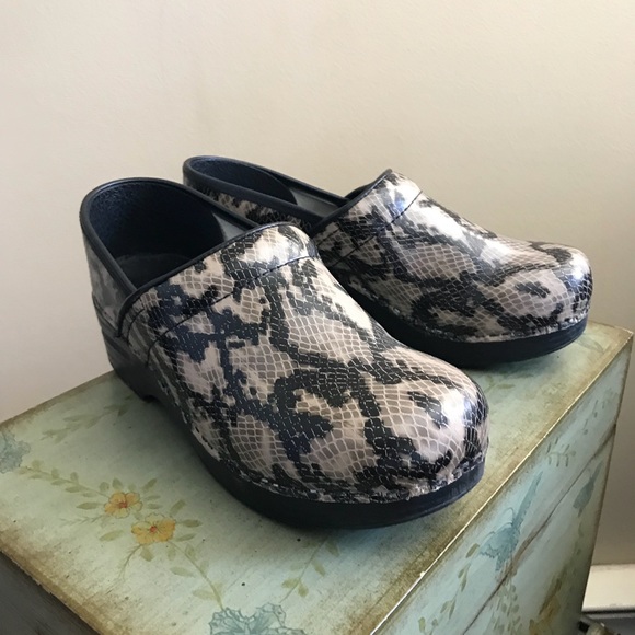 dansko snakeskin